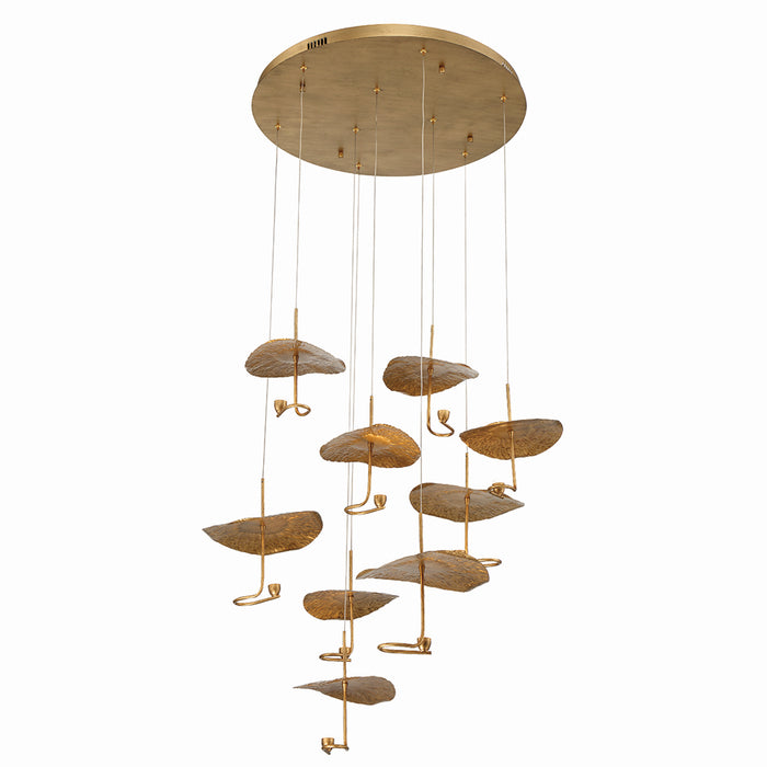 Eurofase 41910-016 LED Chandelier, Bronze