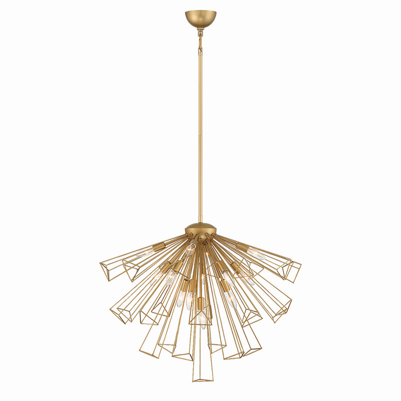 Eurofase 43863-027 13 Light Chandelier, Gold