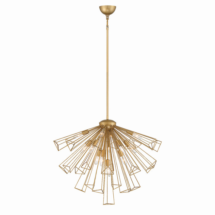 Eurofase 43863-027 13 Light Chandelier, Gold