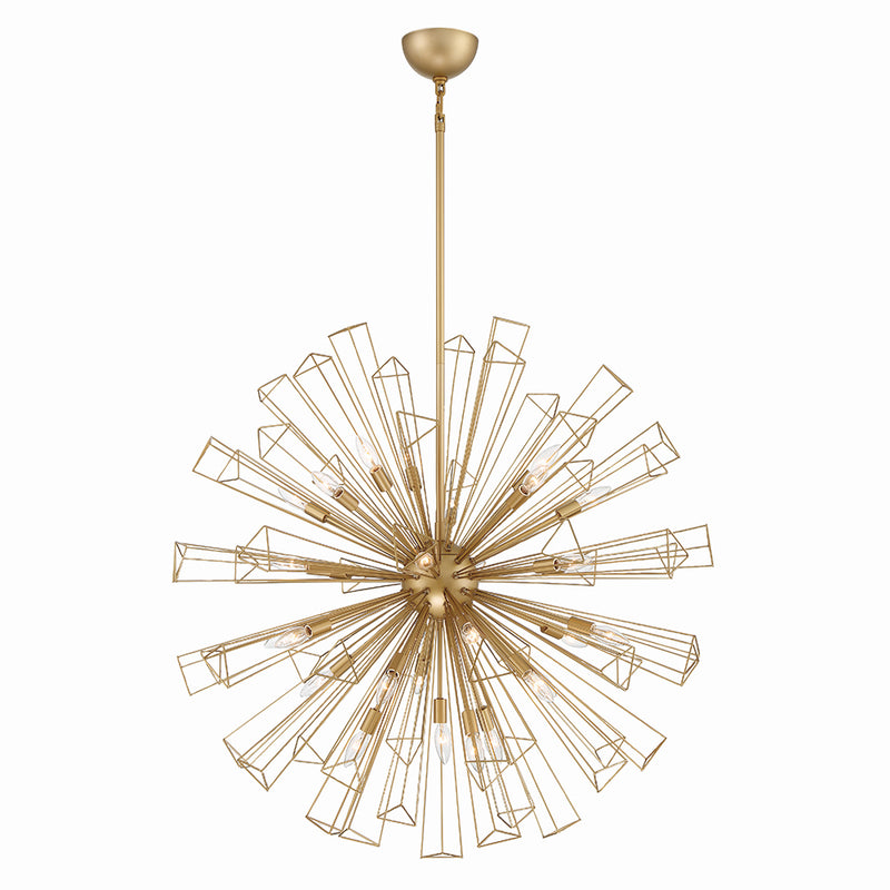 Eurofase 43864-024 29 Light Chandelier, Gold