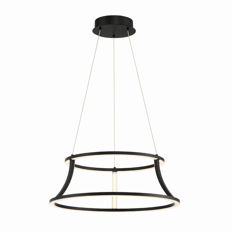 Eurofase 43885-015 LED Chandelier, Black