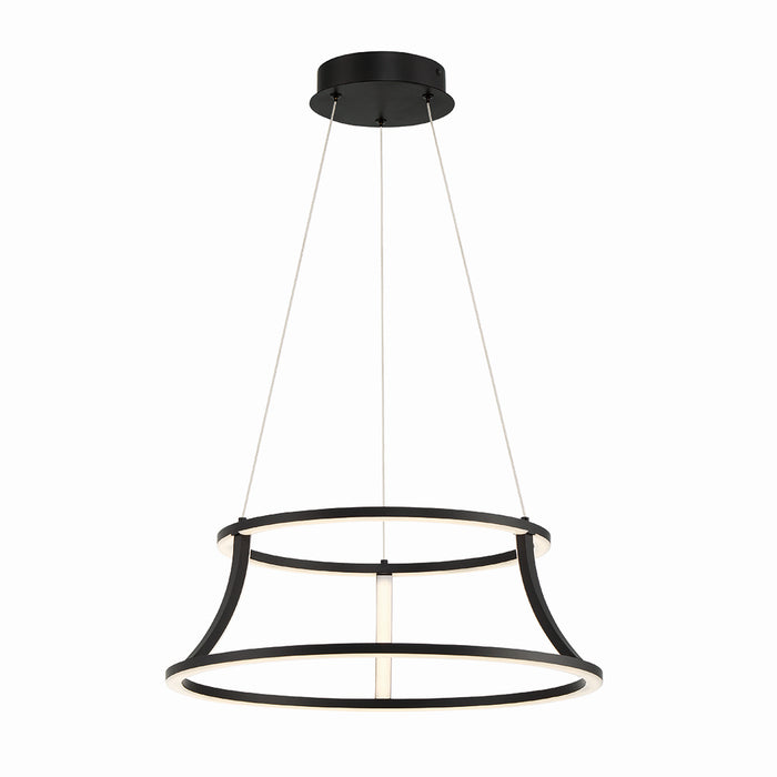 Eurofase 43885-015 LED Chandelier, Black
