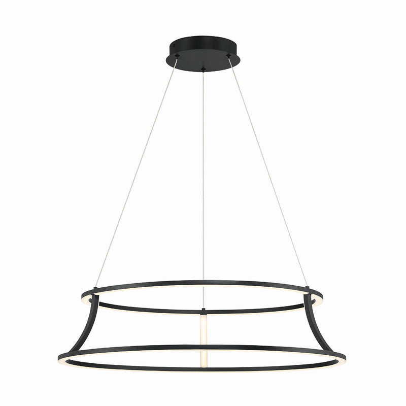 Eurofase 43886-012 LED Chandelier, Black