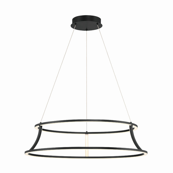 Eurofase 43886-012 LED Chandelier, Black