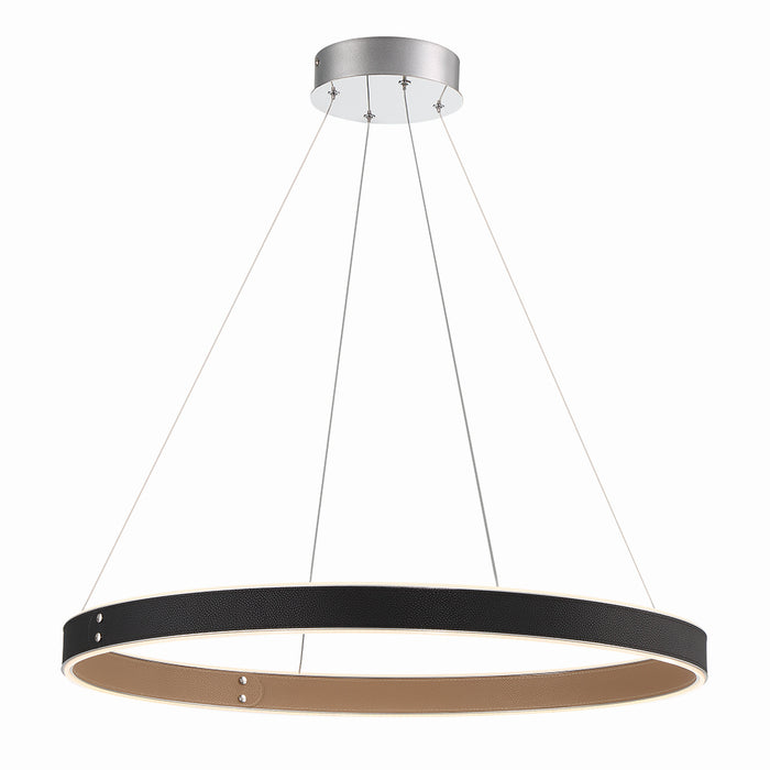 Eurofase 43897-018 LED Chandelier, Black