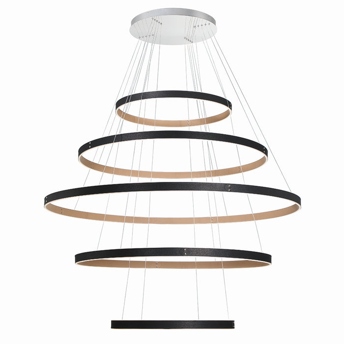 Eurofase 43901-012 LED Chandelier, Black