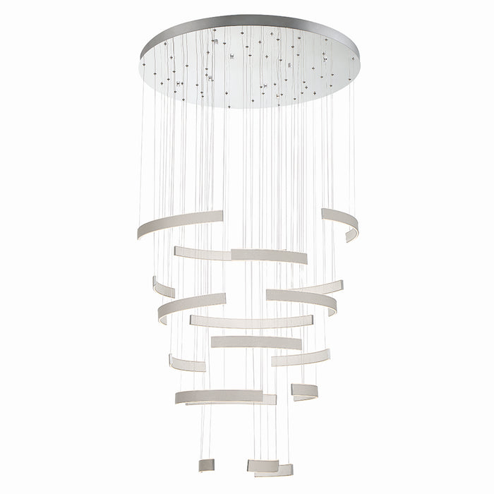 Eurofase 43902-038 LED Chandelier, Grey