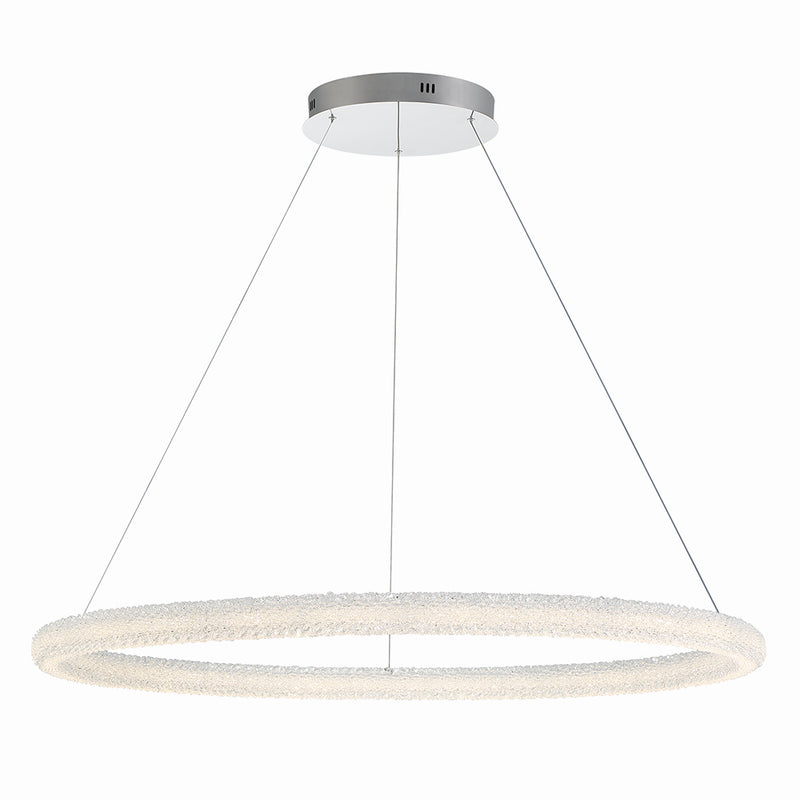 Eurofase 43925-018 LED Chandelier, Chrome