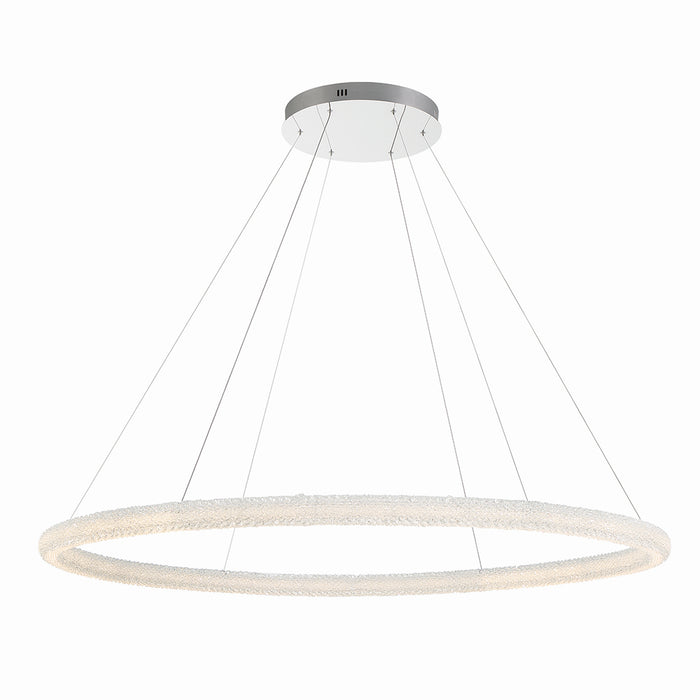 Eurofase 43926-015 LED Chandelier, Chrome