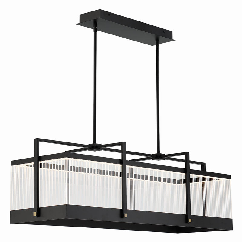 Eurofase 44255-015 LED Chandelier, Black