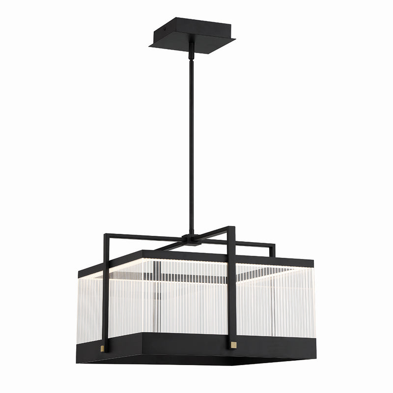 Eurofase 44256-012 LED Chandelier, Black