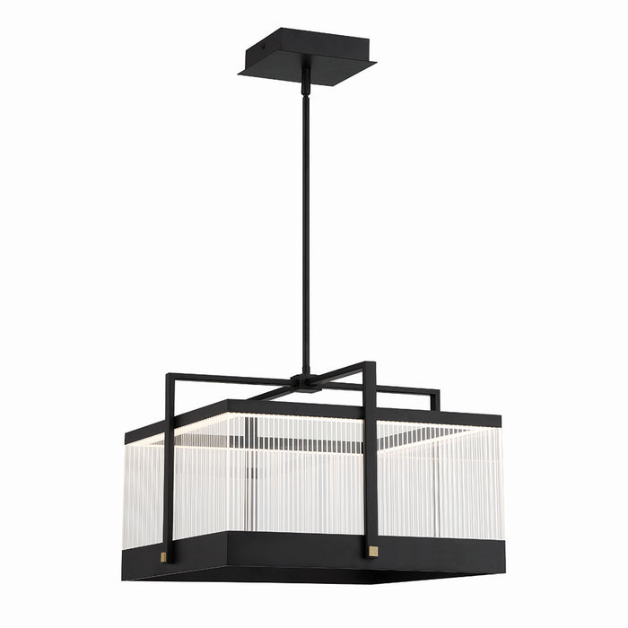 Eurofase 44256-012 LED Chandelier, Black