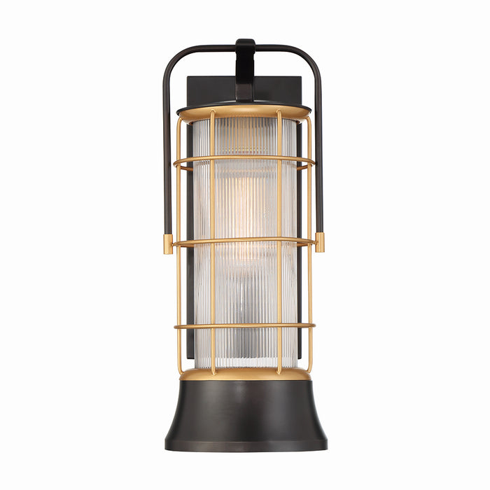 Eurofase 44264-017 One Light Lantern, Gold-Black