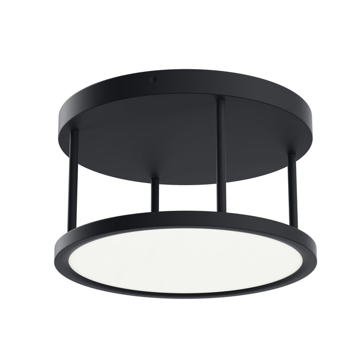 Kichler 84319MBK LED Semi Flush Mount, Matte Black