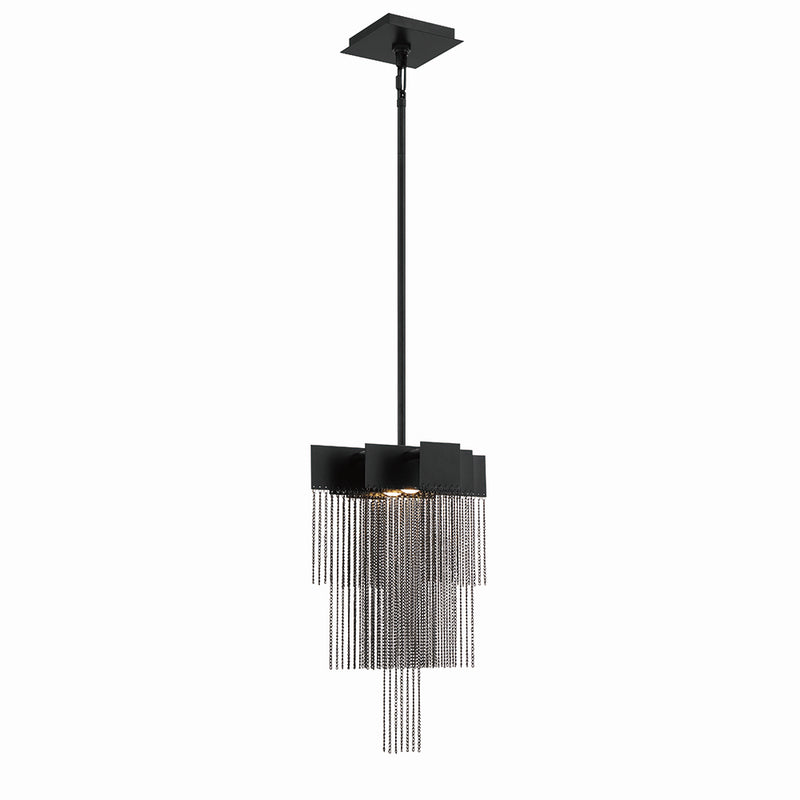 Eurofase 44370-015 LED Pendant, Black
