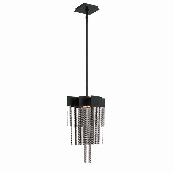Eurofase 44370-015 LED Pendant, Black
