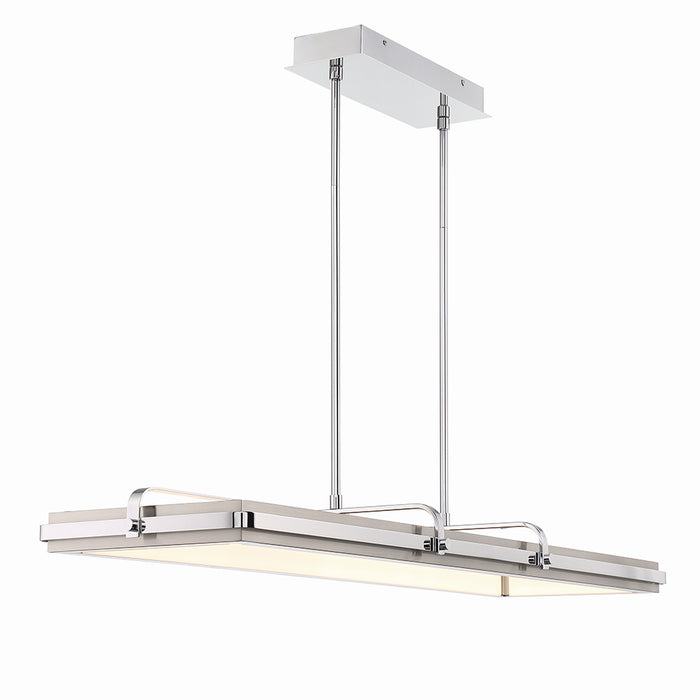 Eurofase 44822-019 LED Chandelier, Chrome