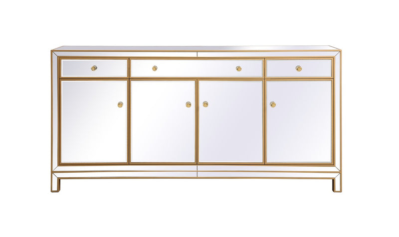Elegant Lighting MF72072G Credenza, Gold
