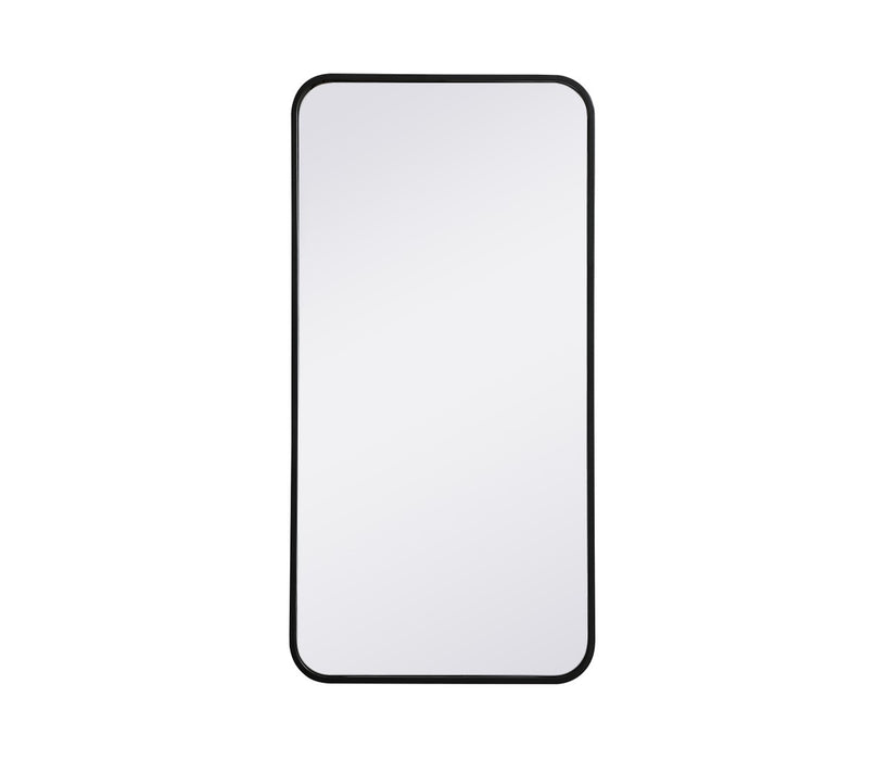 Elegant Lighting MR801836BK Mirror, Black