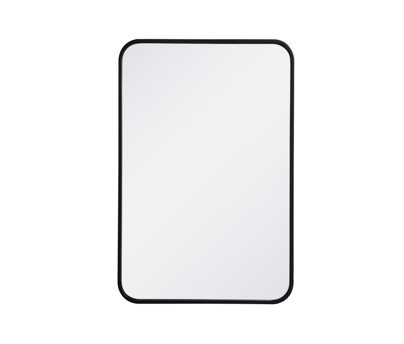 Elegant Lighting MR802030BK Mirror, Black