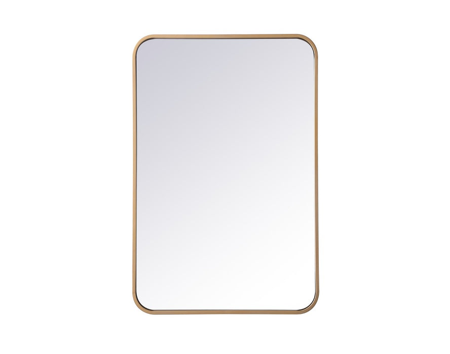 Elegant Lighting MR802030BR Mirror, Brass