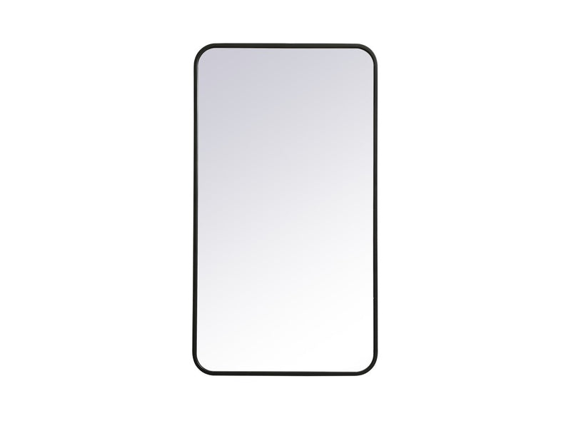 Elegant Lighting MR802036BK Mirror, Black