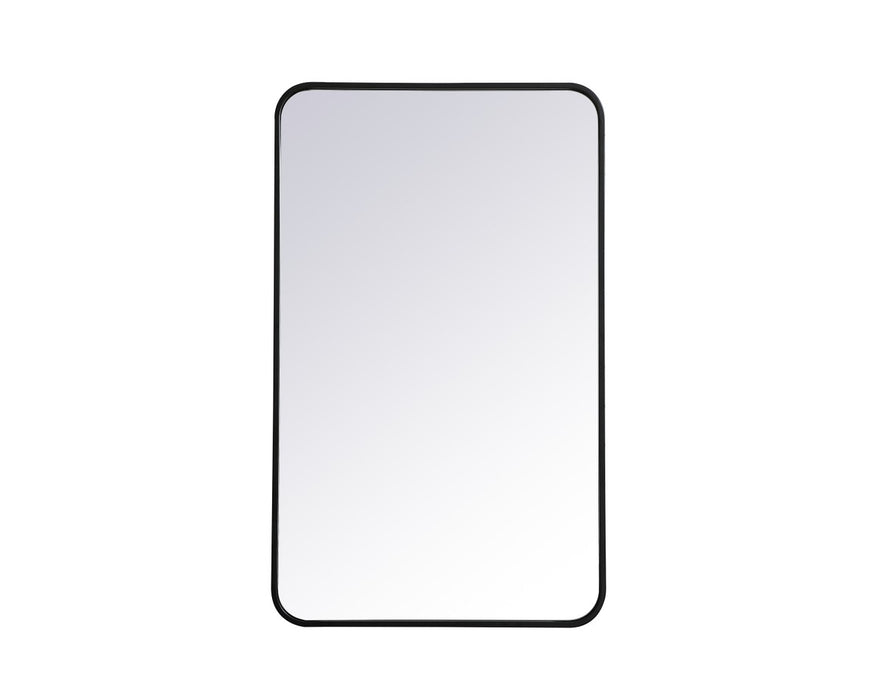 Elegant Lighting MR802236BK Mirror, Black