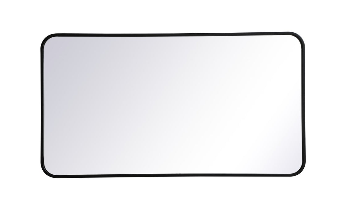 Elegant Lighting MR802240BK Mirror, Black