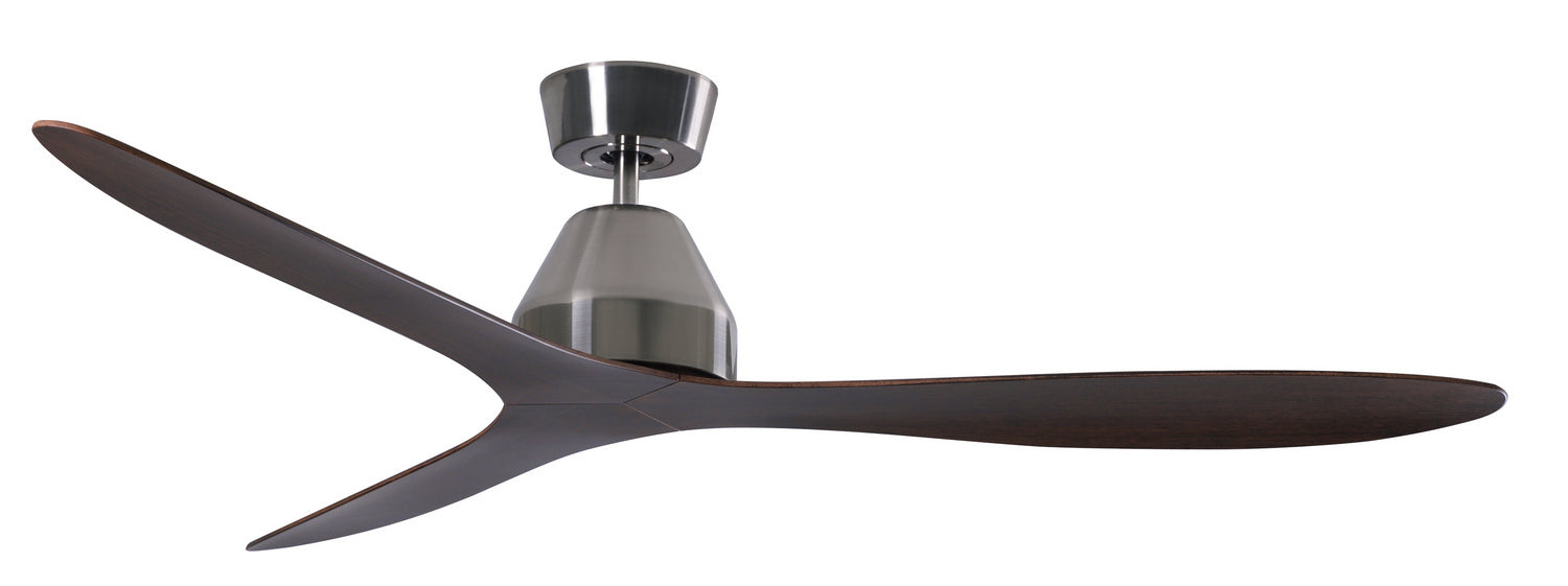 Beacon Lighting 21304201 56" Ceiling Fan, Brushed Chrome