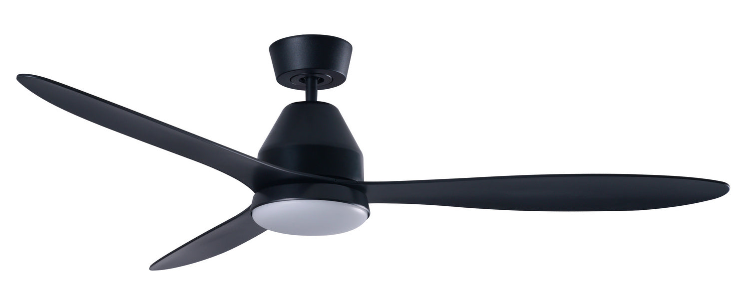 Beacon Lighting 21304401 56``Ceiling Fan, Black