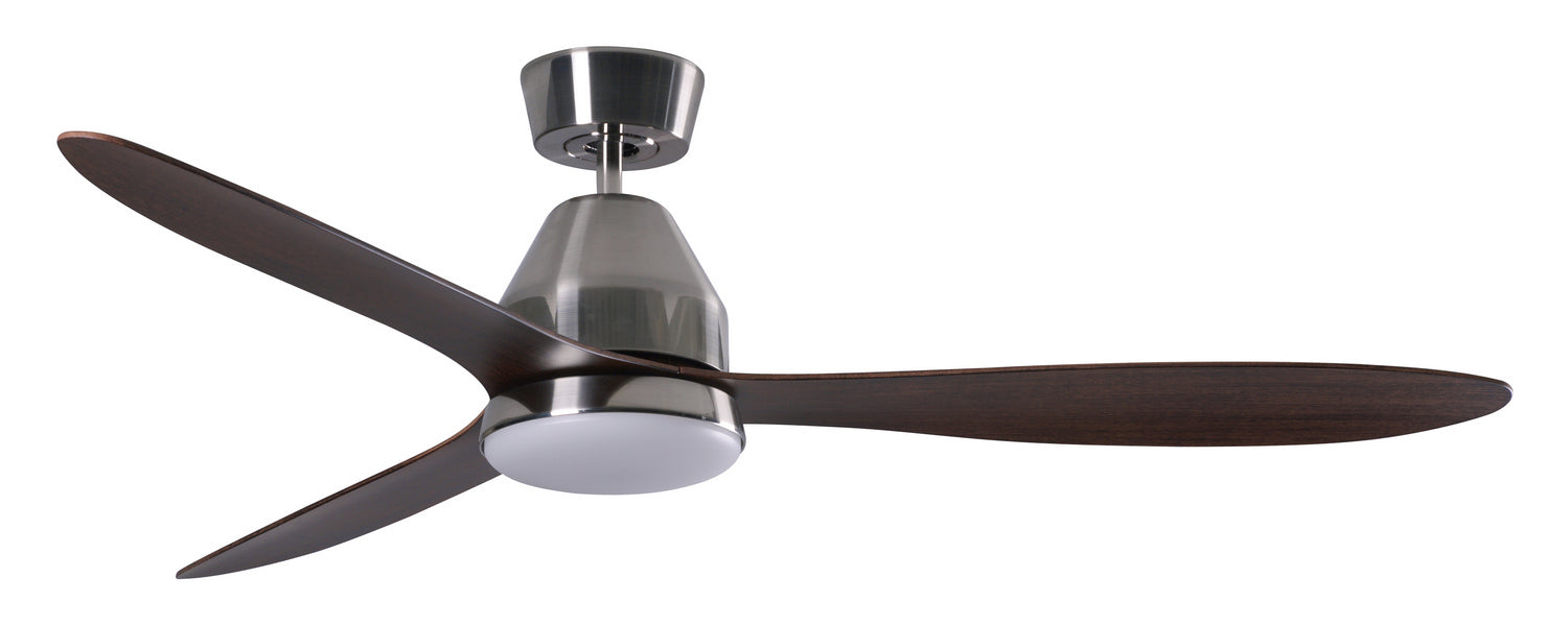 Beacon Lighting 21304501 56``Ceiling Fan, Brushed Chrome