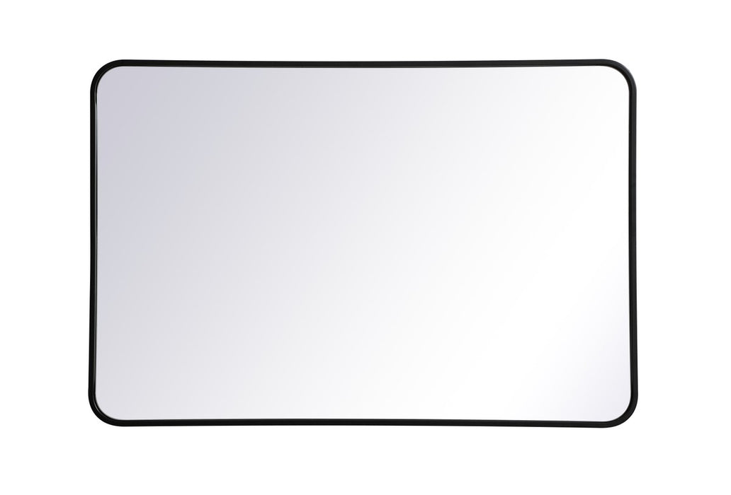 Elegant Lighting MR802740BK Mirror, Black