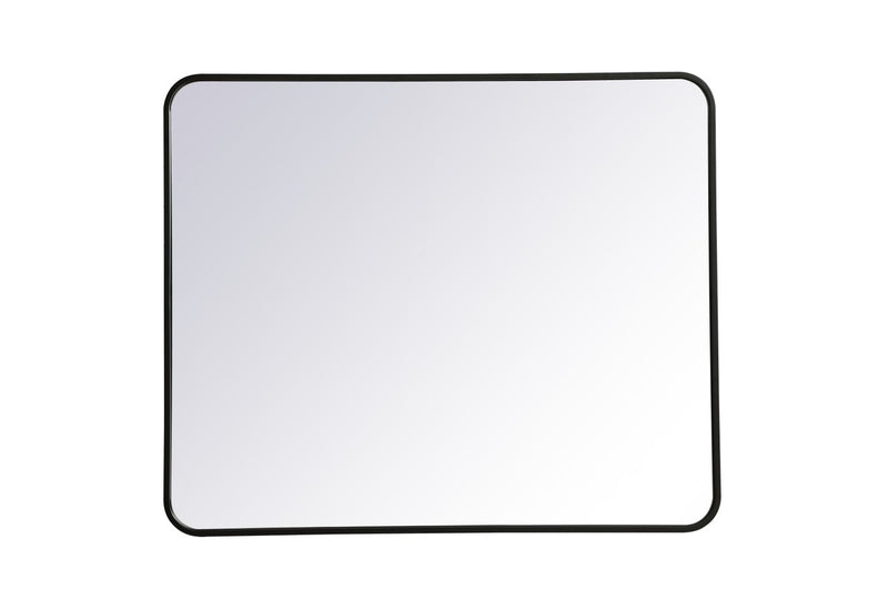 Elegant Lighting MR803036BK Mirror, Black
