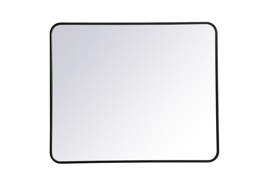 Elegant Lighting MR803036BK Mirror, Black