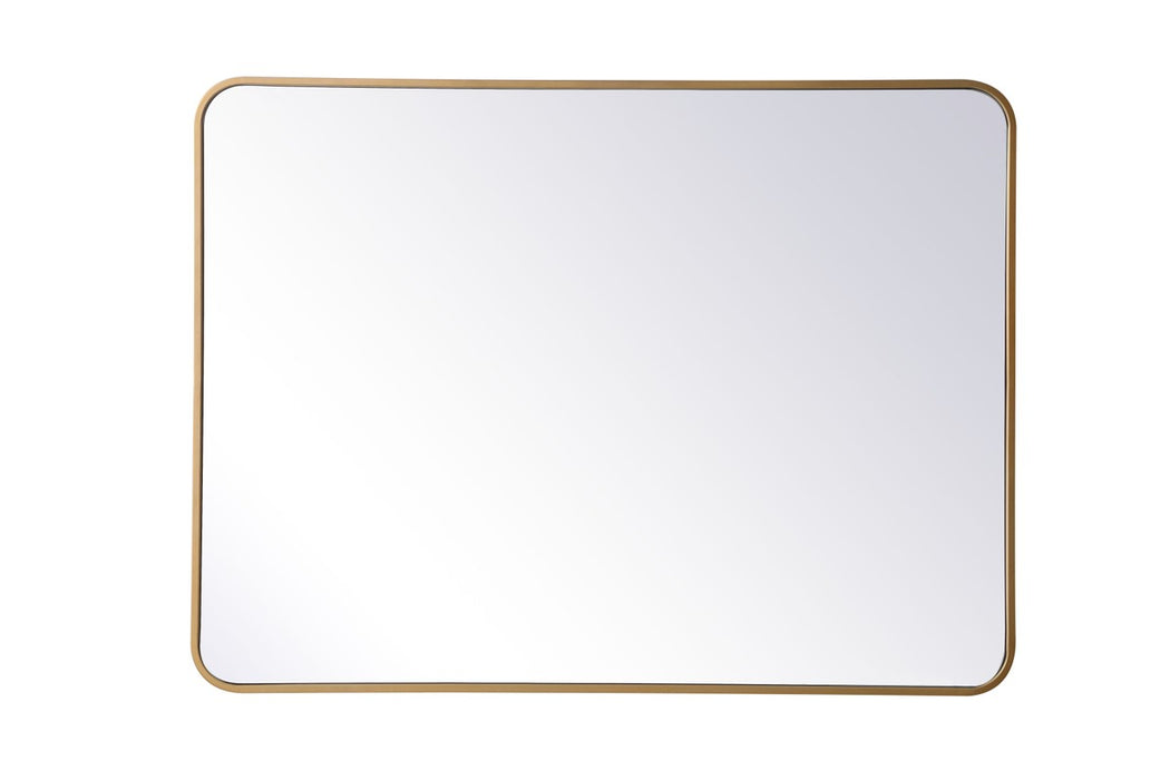 Elegant Lighting MR803040BR Mirror, Brass