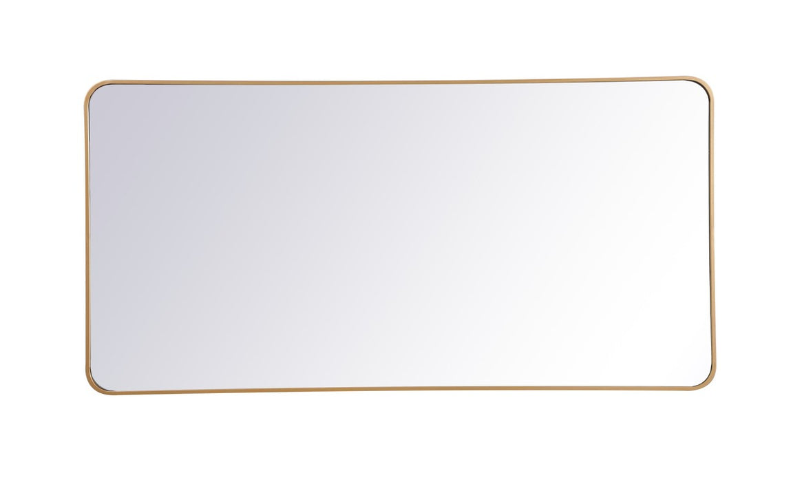 Elegant Lighting MR803060BR Mirror, Brass