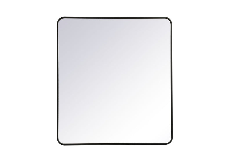 Elegant Lighting MR803640BK Mirror, Black