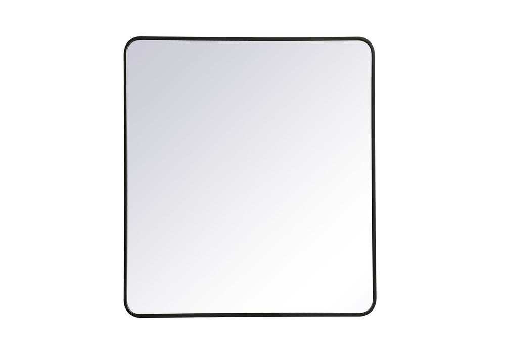 Elegant Lighting MR803640BK Mirror, Black