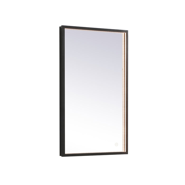 Elegant Lighting MRE61830BK LED Mirror, Black