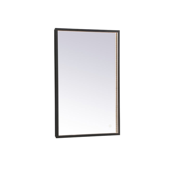 Elegant Lighting MRE62030BK LED Mirror, Black