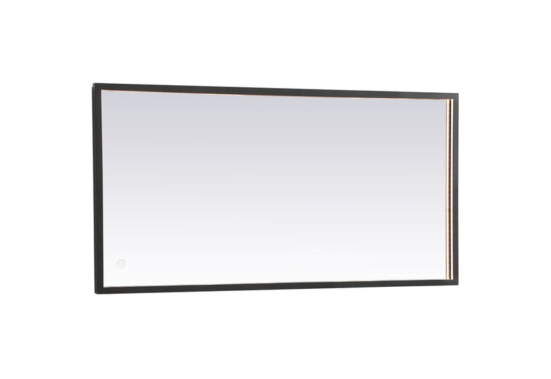 Elegant Lighting MRE62040BK LED Mirror, Black