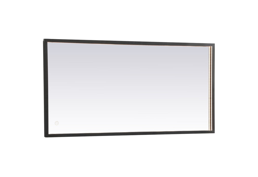 Elegant Lighting MRE62040BK LED Mirror, Black