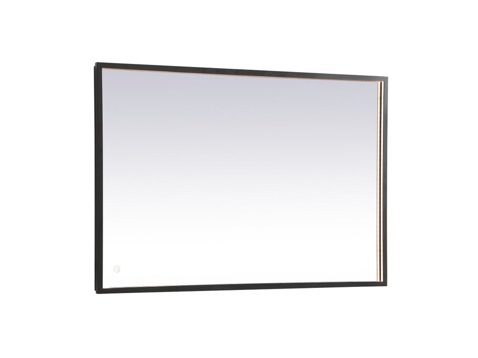 Elegant Lighting MRE62740BK LED Mirror, Black