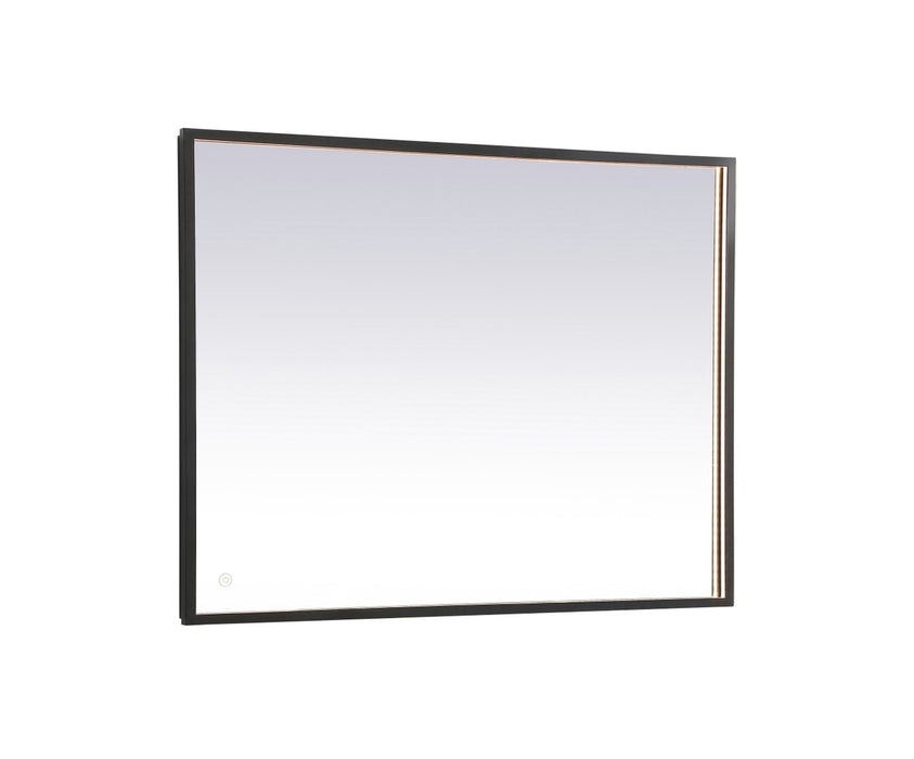Elegant Lighting MRE63040BK LED Mirror, Black
