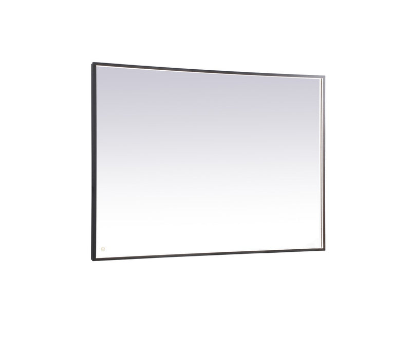Elegant Lighting MRE64260BK LED Mirror, Black