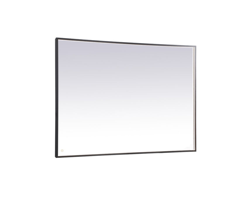 Elegant Lighting MRE64260BK LED Mirror, Black