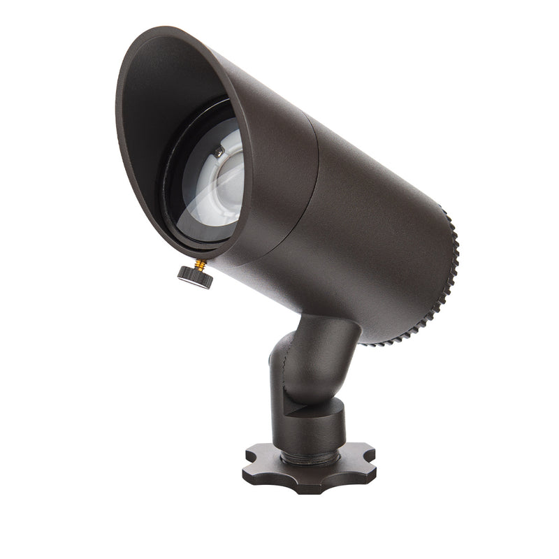 W.A.C. Lighting 5411-27BZ LED Landscape Basic Accent Light, Bronze On Aluminum