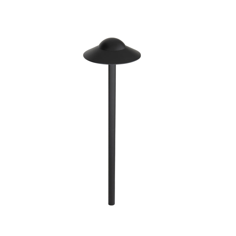 W.A.C. Lighting 6053-27BK LED Canopy Path Light, Black On Aluminum