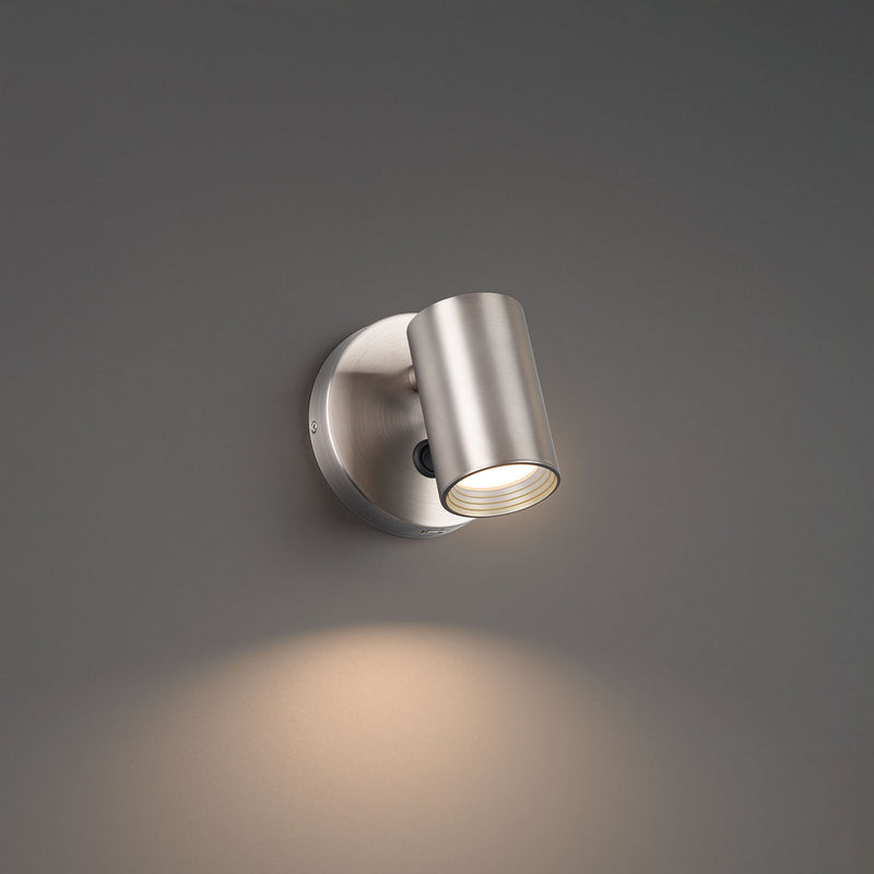 W.A.C. Lighting BL-21205-BN LED Swing Arm, Brushed Nickel