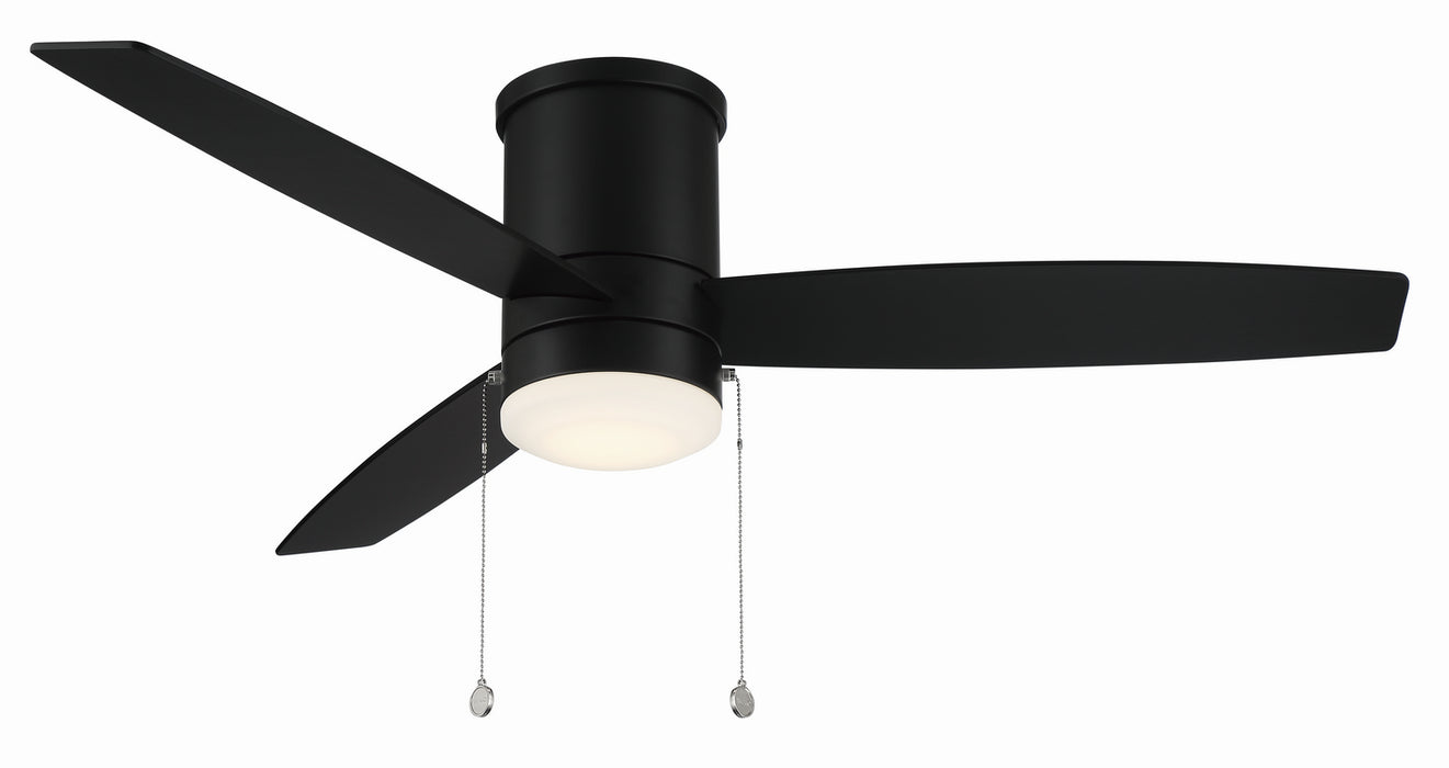 W.A.C. Lighting F-073L-MB Ceiling Fan, Matte Black